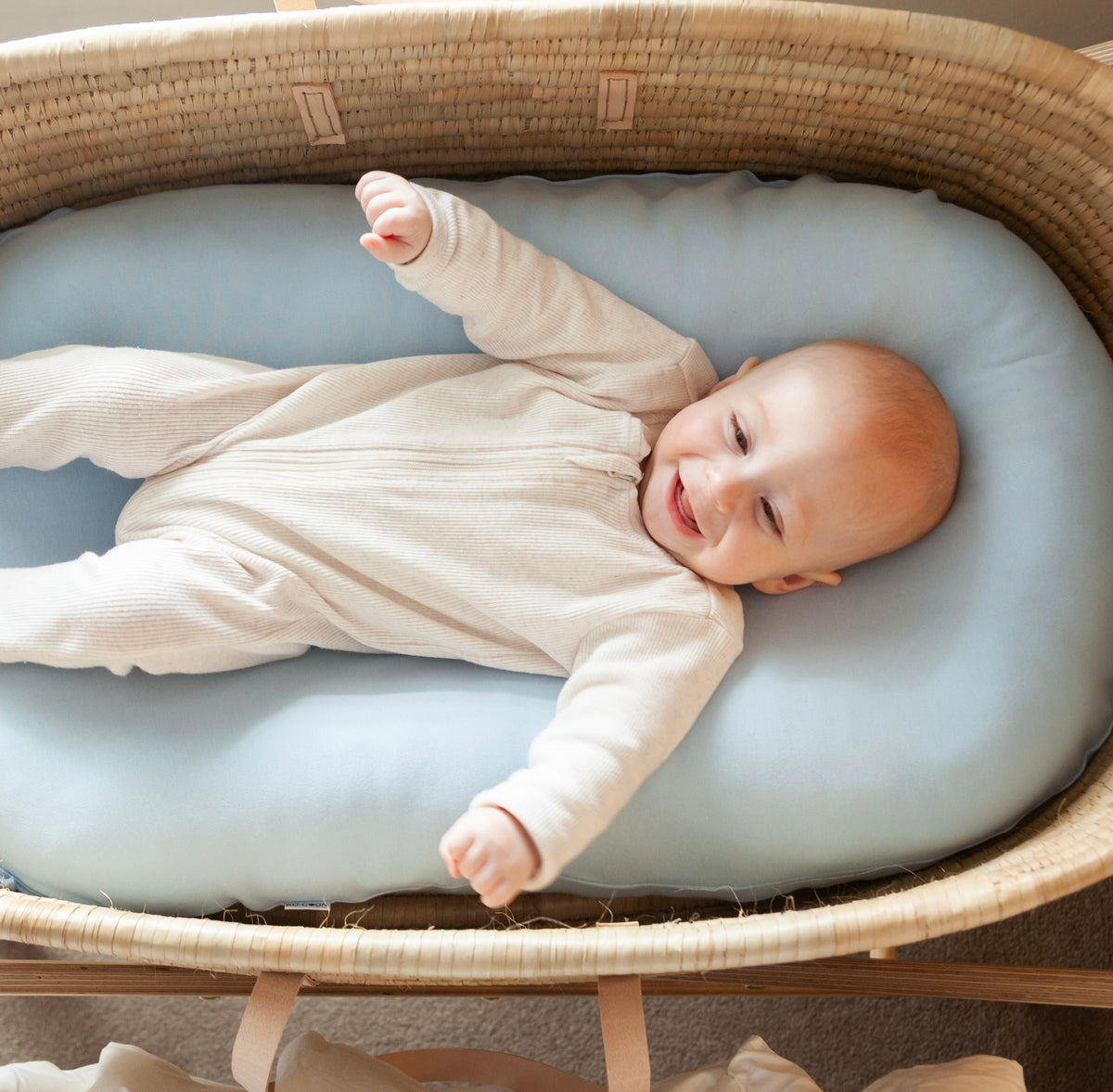 Merino Wool Nesting Pod 3-in-1 with Sky Blue covers