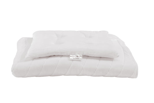 Merino Wool Toddler DUVET INNERS SET (quilt 100x140 cm and toddler pillow 40x30cm)