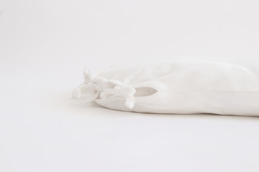 Fitted SLIPCOVER with Bows – for Moses Mattress