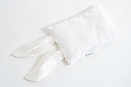 Sensory Bunny DUDU – Natural Baby Cuddle Toy & Merino Wool Pillow