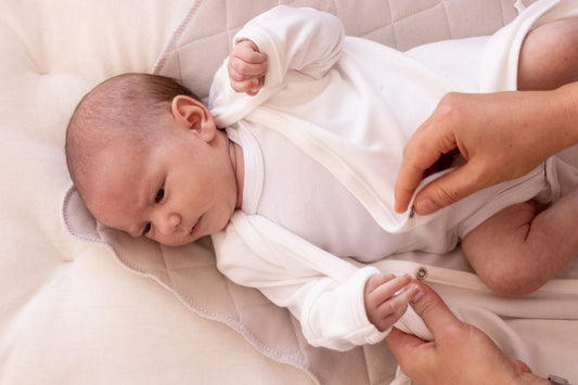 STARTER PACK Essential Newborn Wear & Swaddle (4-Piece)