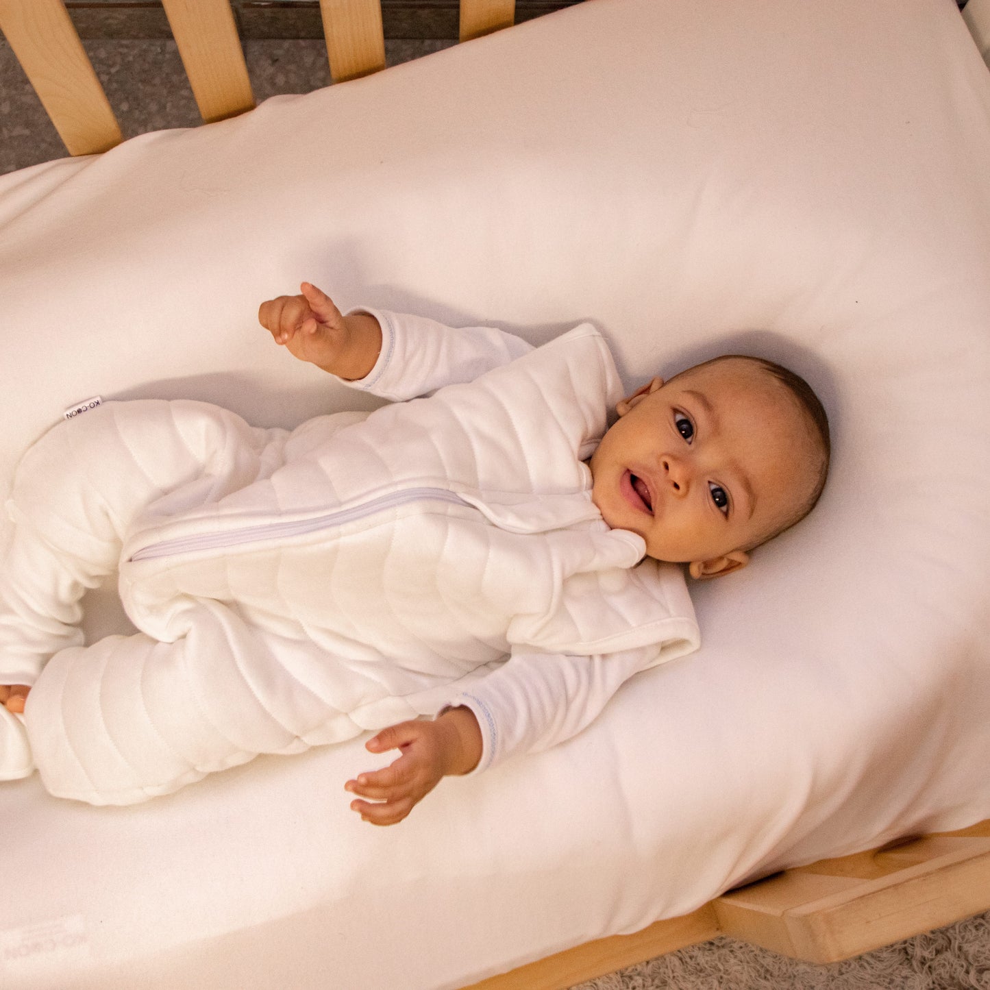 Wool Noodle Pillow / Cot Bumper