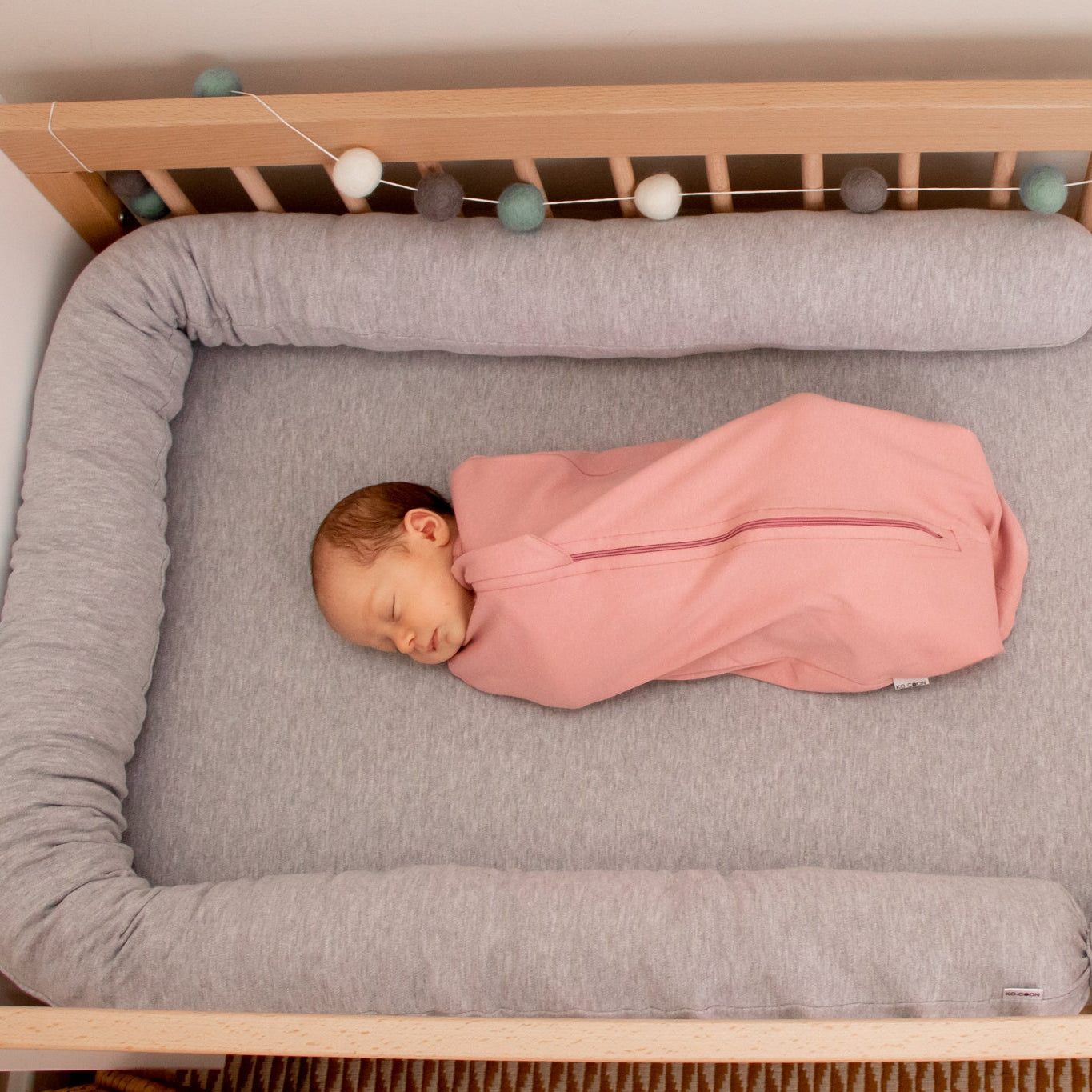 COVER for the Noodle pillow / Cot bumper