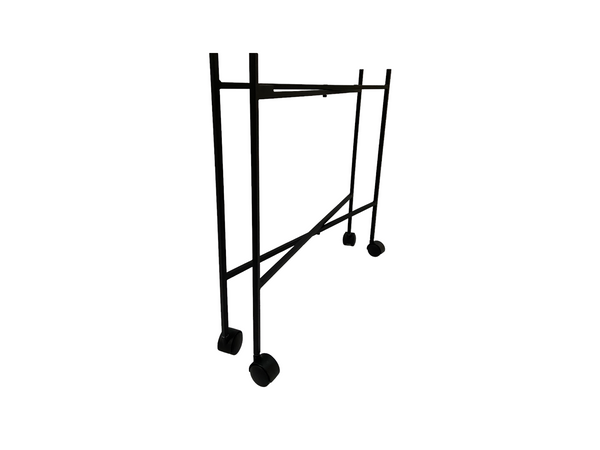2 Tier steel frame for Moses and/or changing basket - black (Made on order. Please contact before placing the order)
