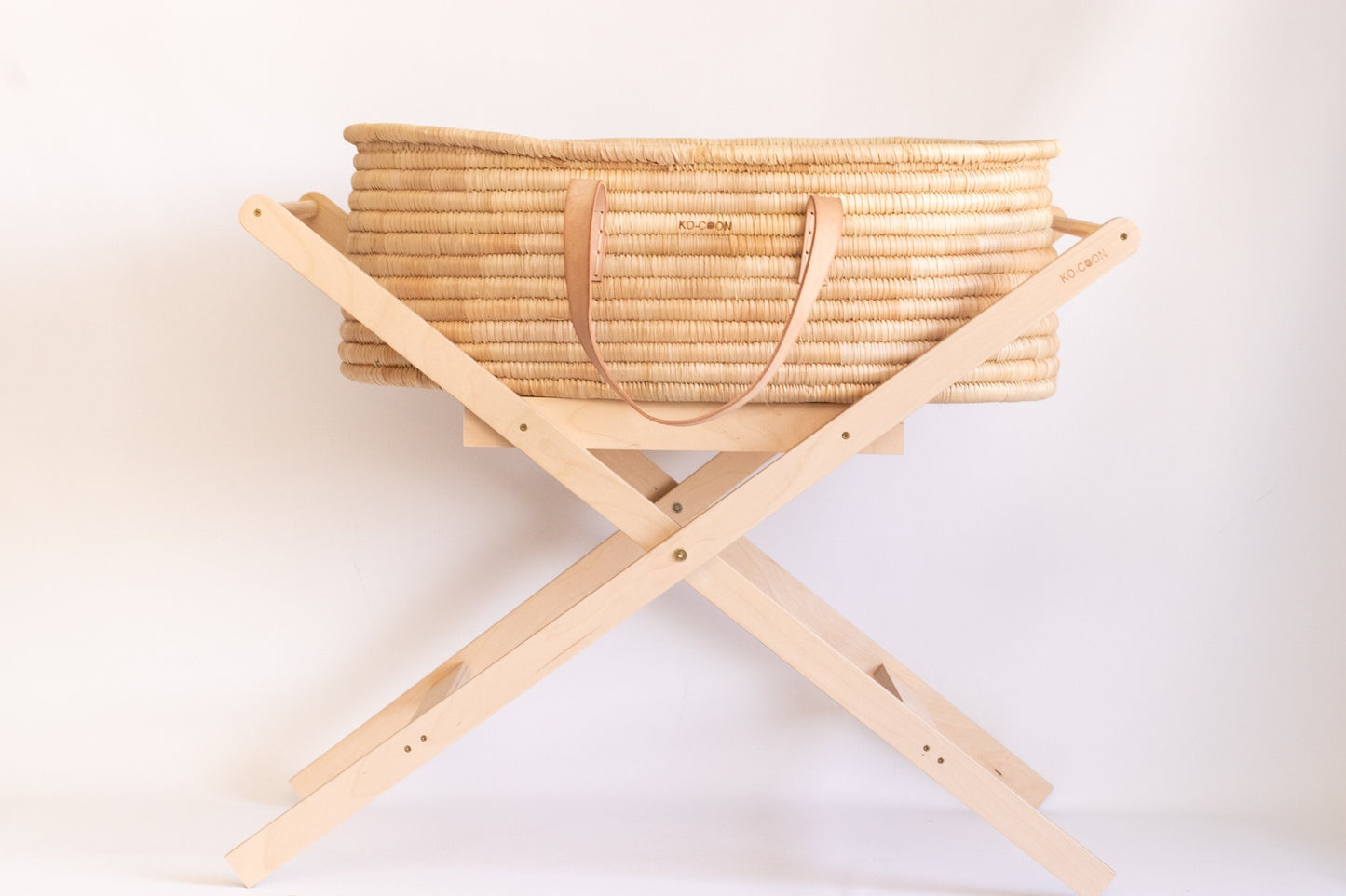Foldable Moses stand birch wood
