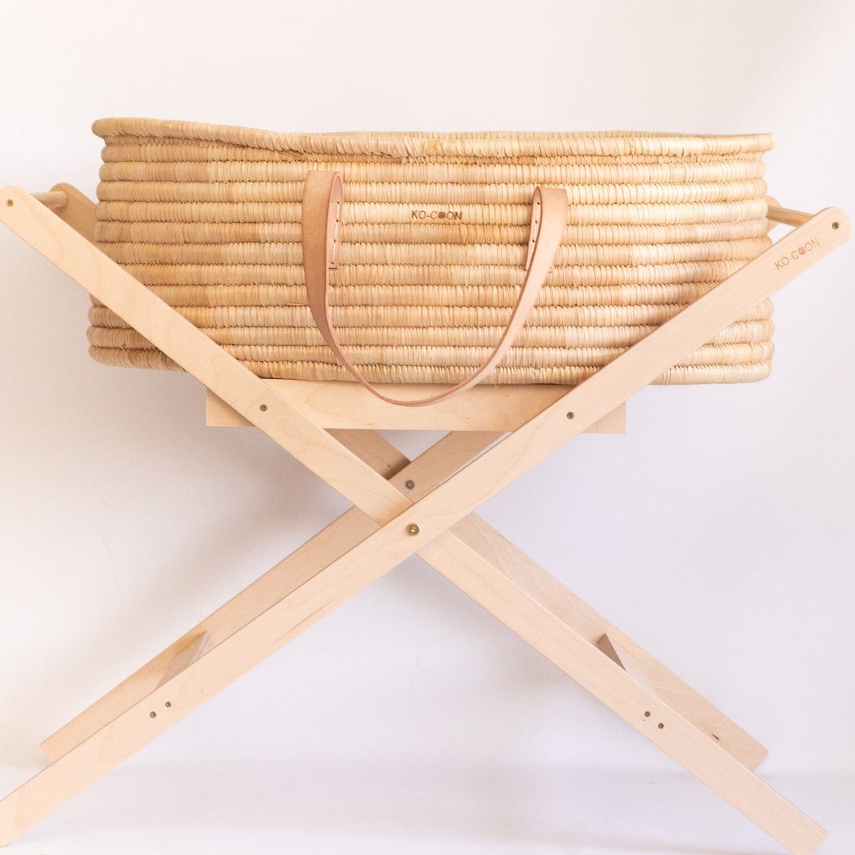 Foldable Moses stand birch wood (2 weeks lead time)