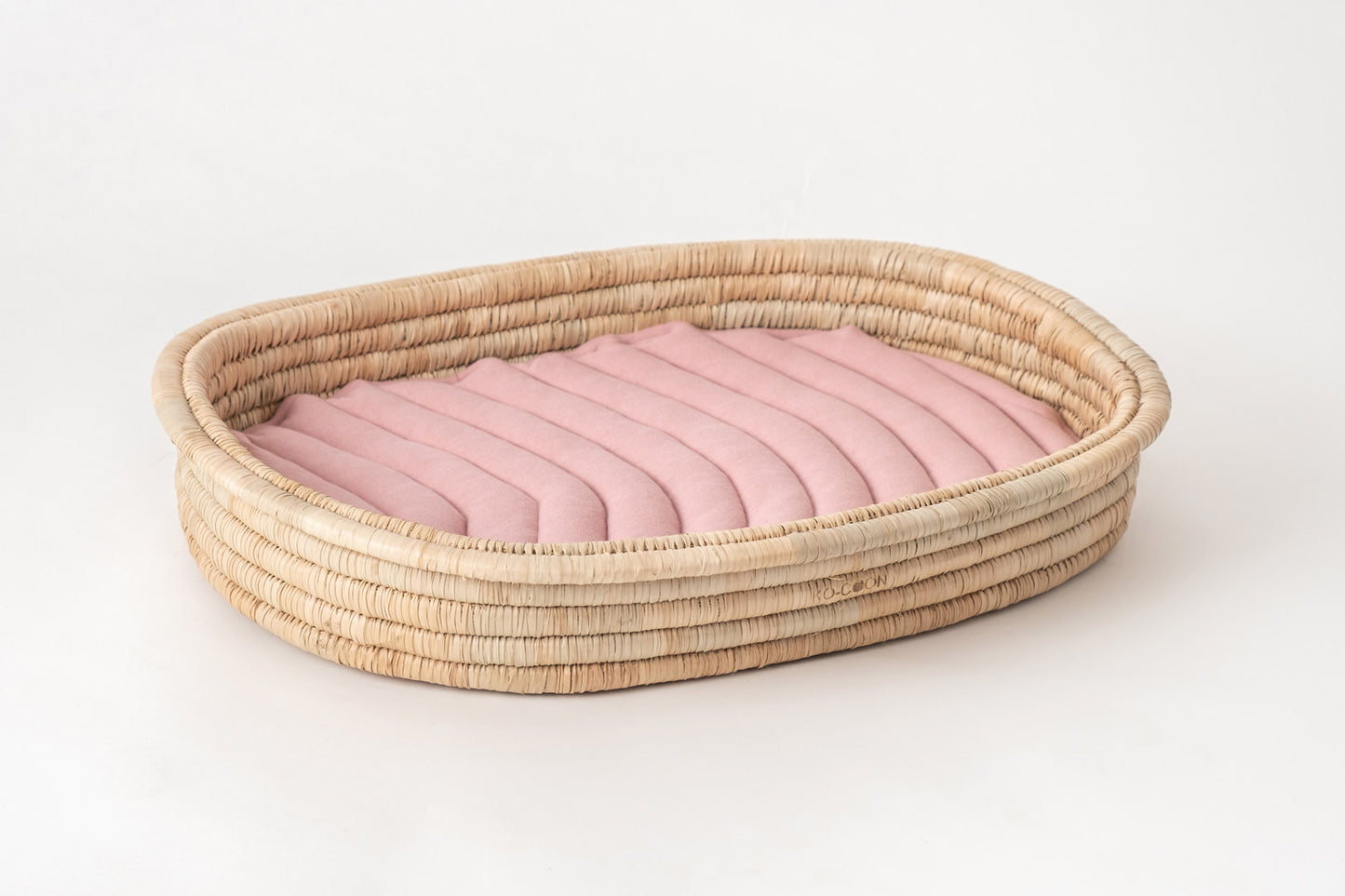 Baby Changing Basket (75x45cm) KO-COON Natural - (basket + quilted padding)
