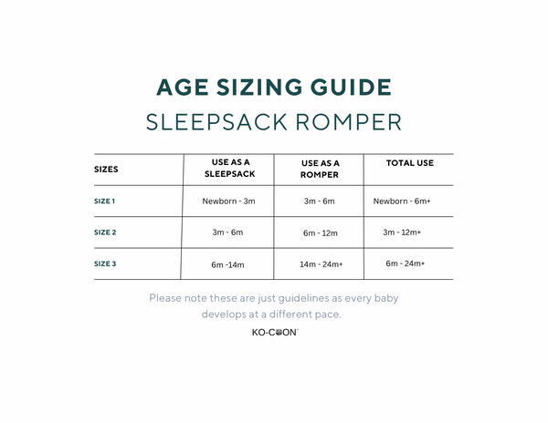 Quilted merino Sleepy Romper - SLEEP & PLAY Sleepsack Size 3, (6-18m+)