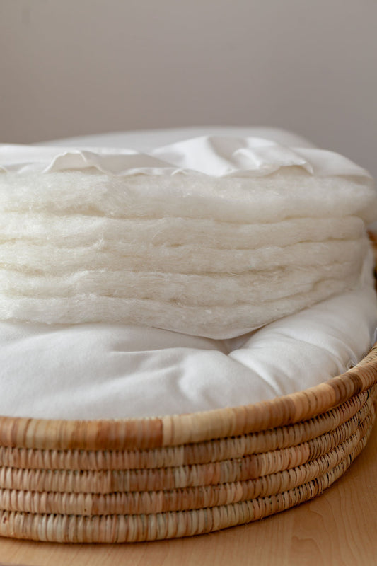 Layers of merino wool on a KO-COON mattress