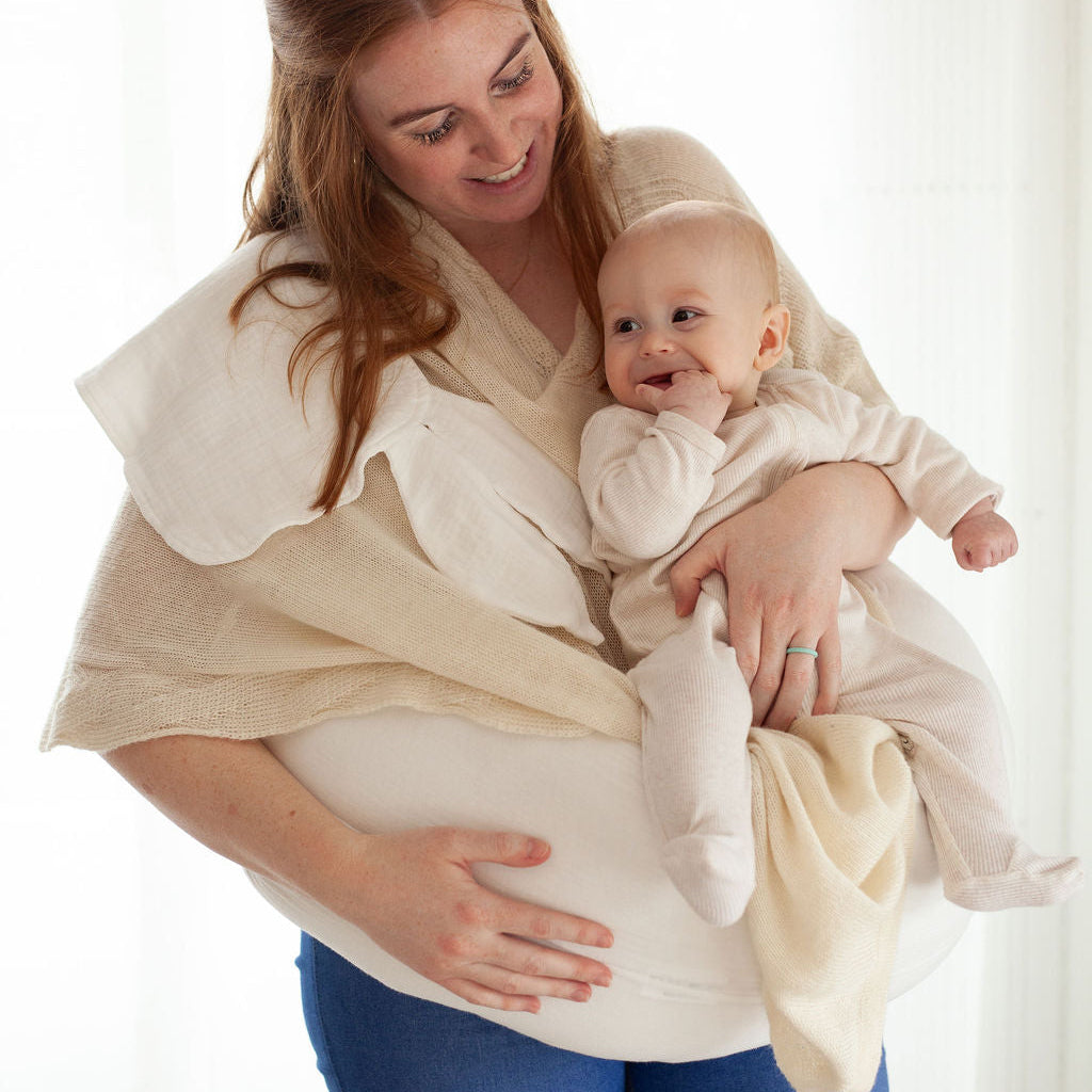 Pregnancy + Feeding Merino Wool Pillow