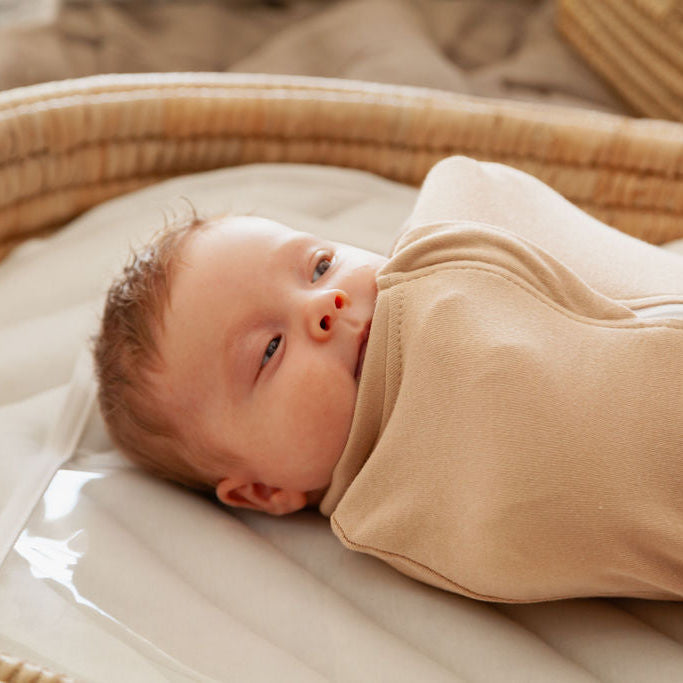 Zipped Swaddle - Cotton knit (newborn - 3m)