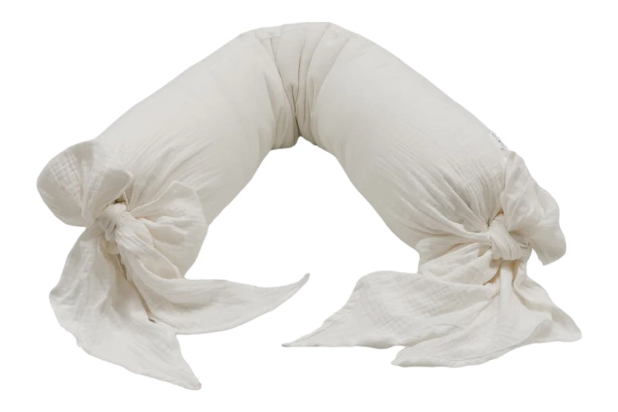 Wool Pillow 3in1 (Feeding pillow / Pregnancy cushion / Body pillow) with removable cover
