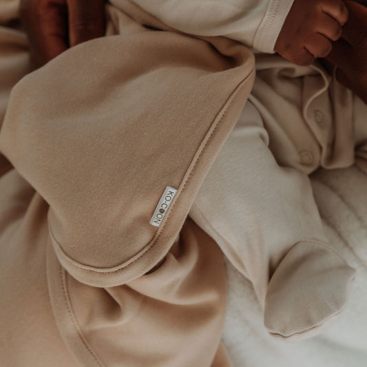 Receiving / Swaddling blanket – double layer cotton knit