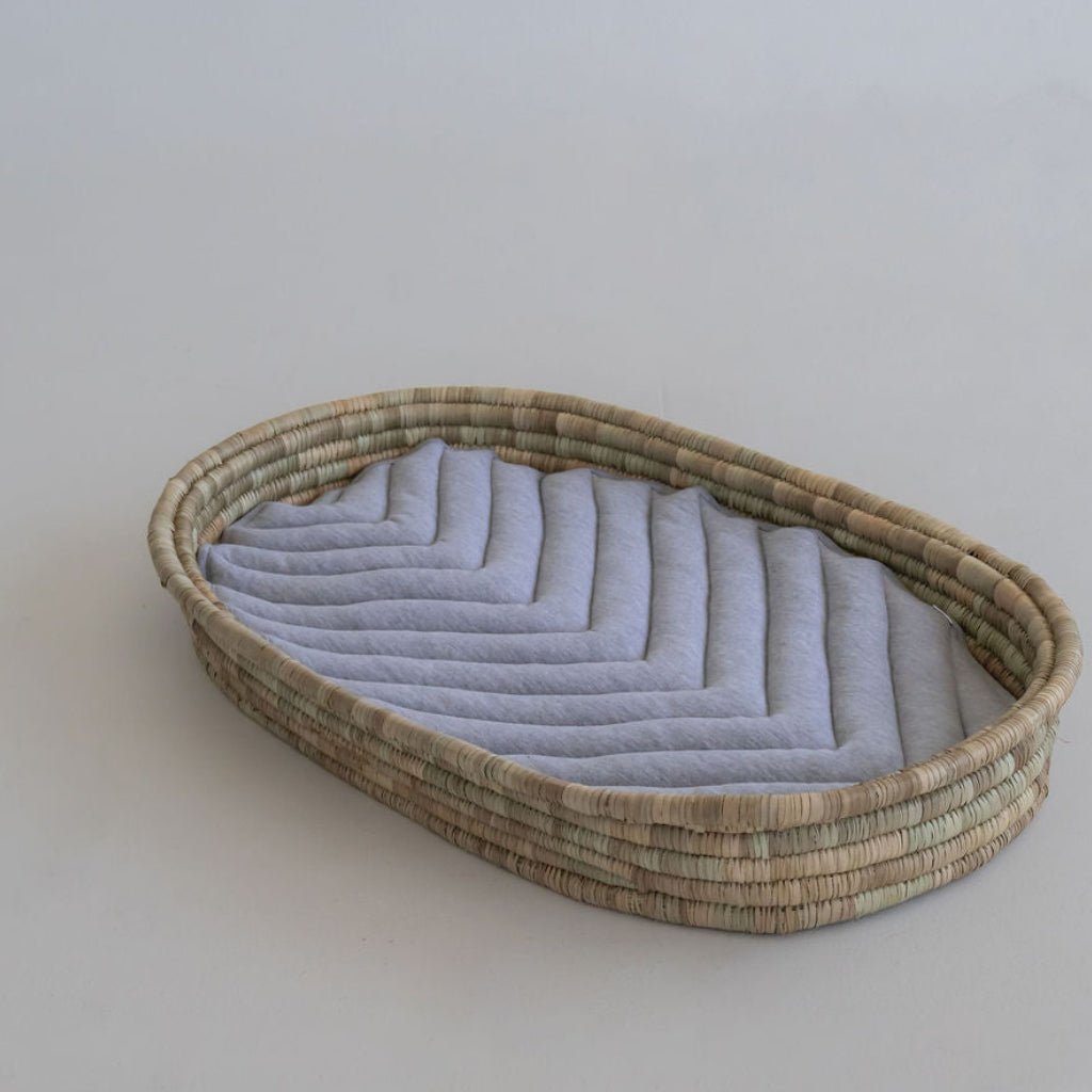 2-Piece Changing Set (Changing basket + Quilted Padding)