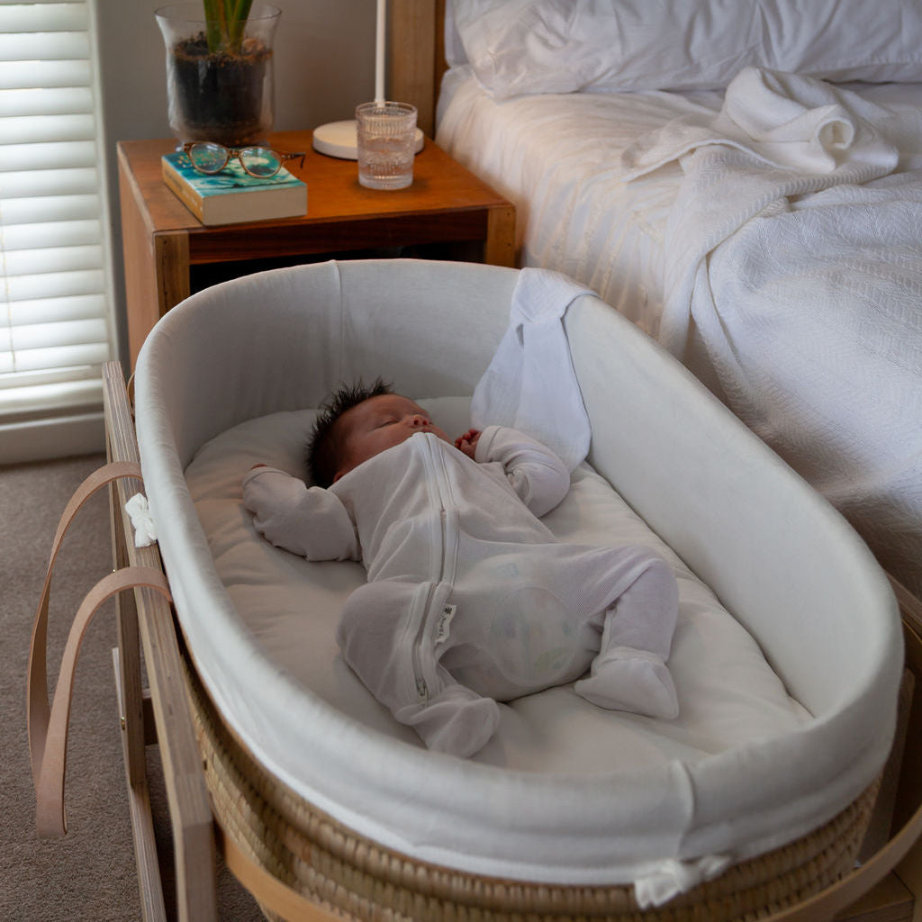 Baby Moses MATTRESS / Nesting Pod BASE - Merino Wool