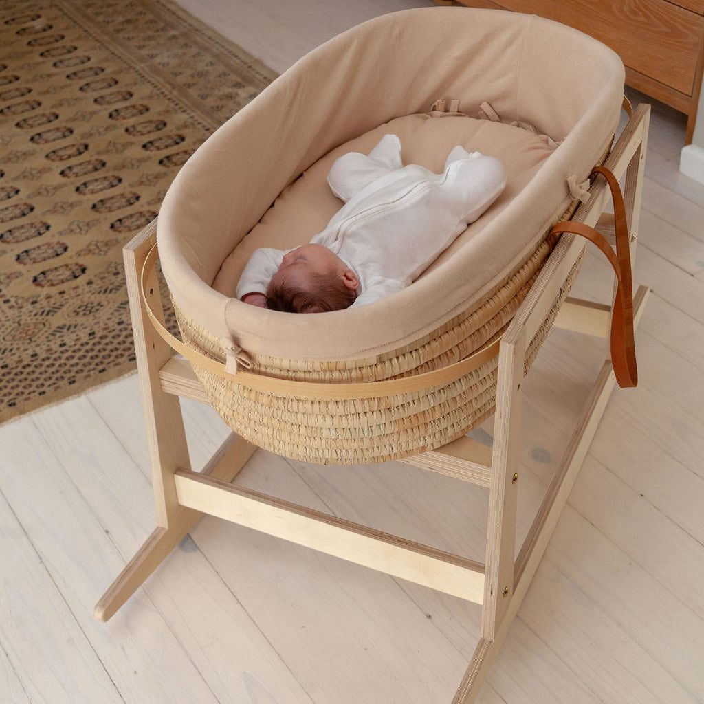 Rocker 2in1 (Moses stand / Rocking Horse) – birch natural (up to 2 weeks lead time)