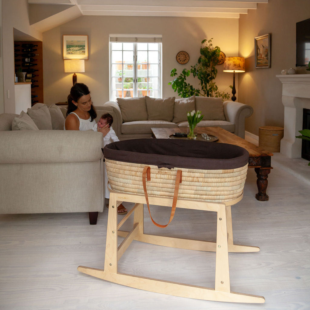 Rocker 2in1 (Moses stand / Rocking Horse) – birch natural (up to 2 weeks lead time)