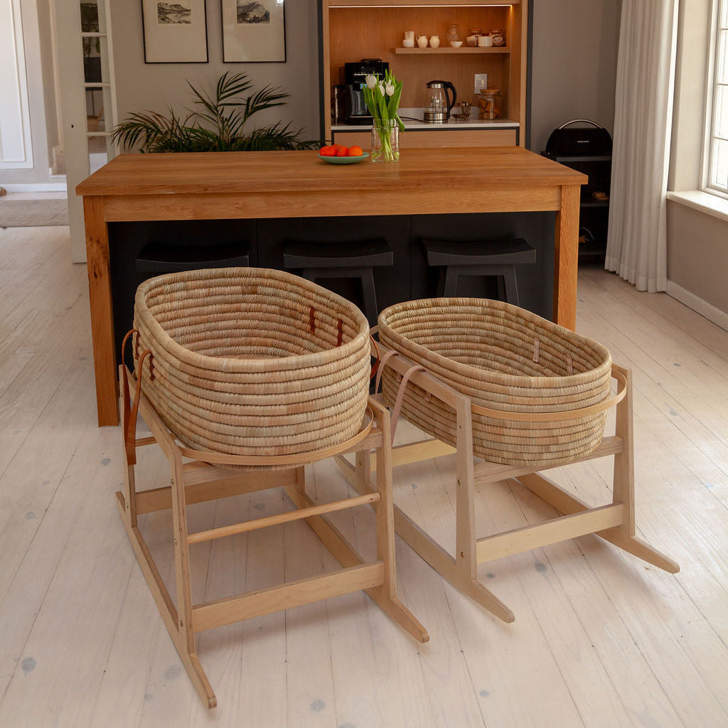 Rocker 2in1 (Moses stand / Rocking Horse) – birch natural (up to 2 weeks lead time)