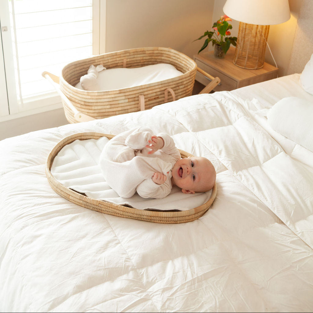 2-Piece Changing Set (Changing basket + Quilted Padding)