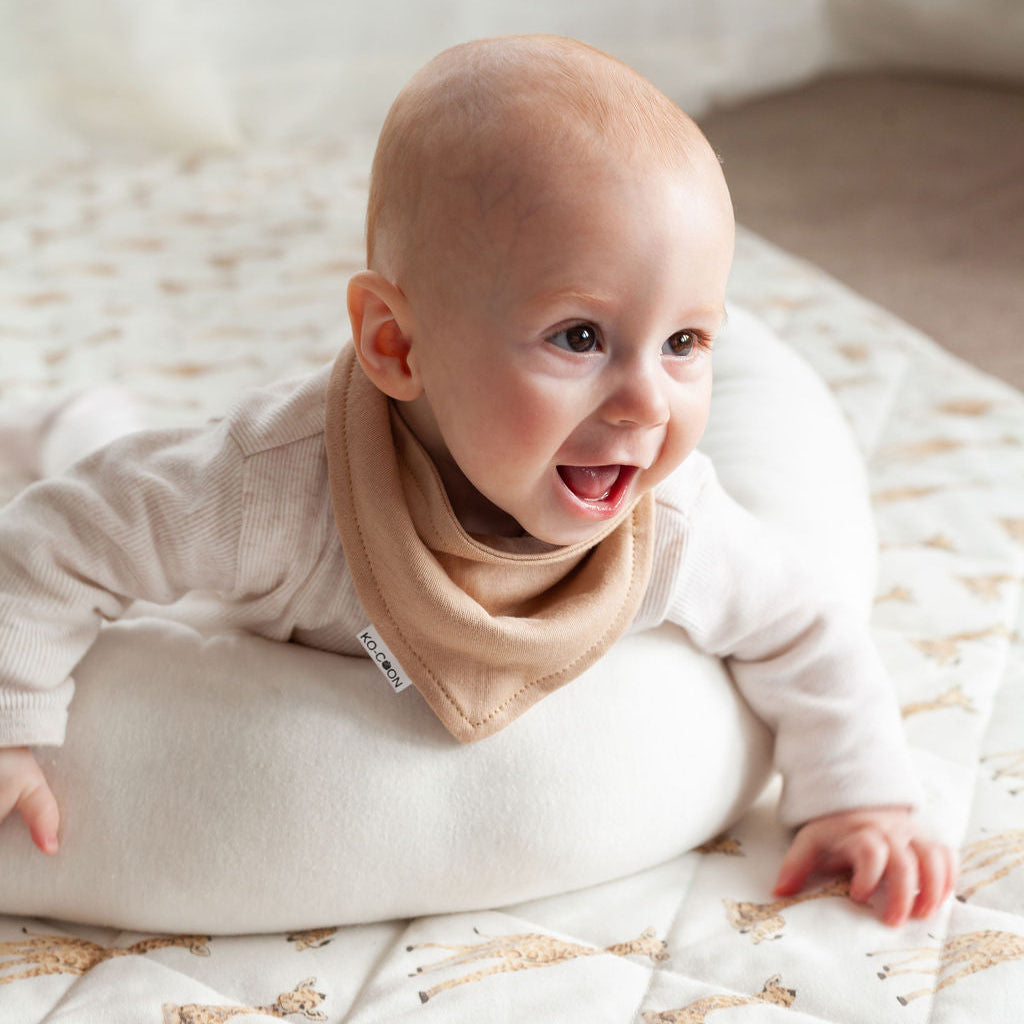 Cordless Cot & Bed Bumper / Nesting pod border - merino wool