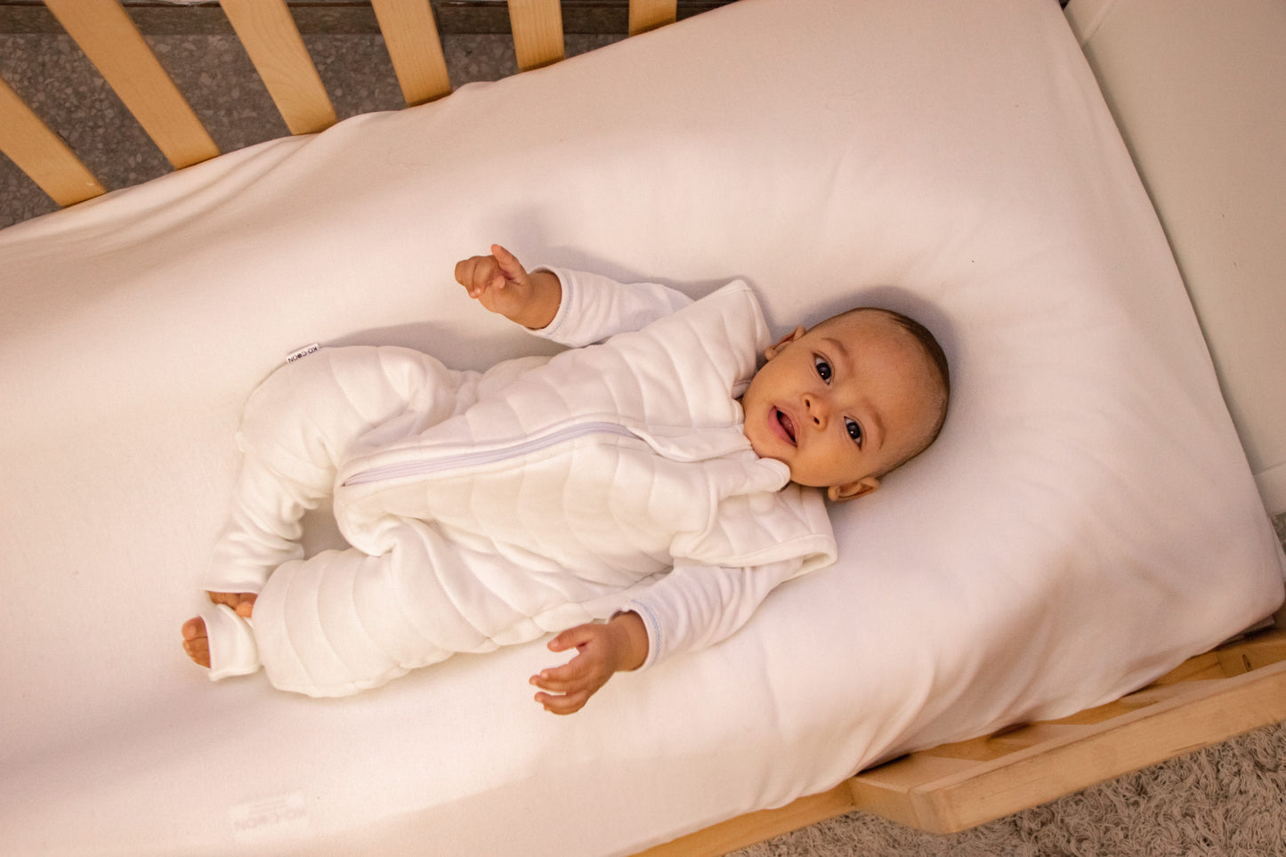 Wool Noodle Pillow / Cot Bumper