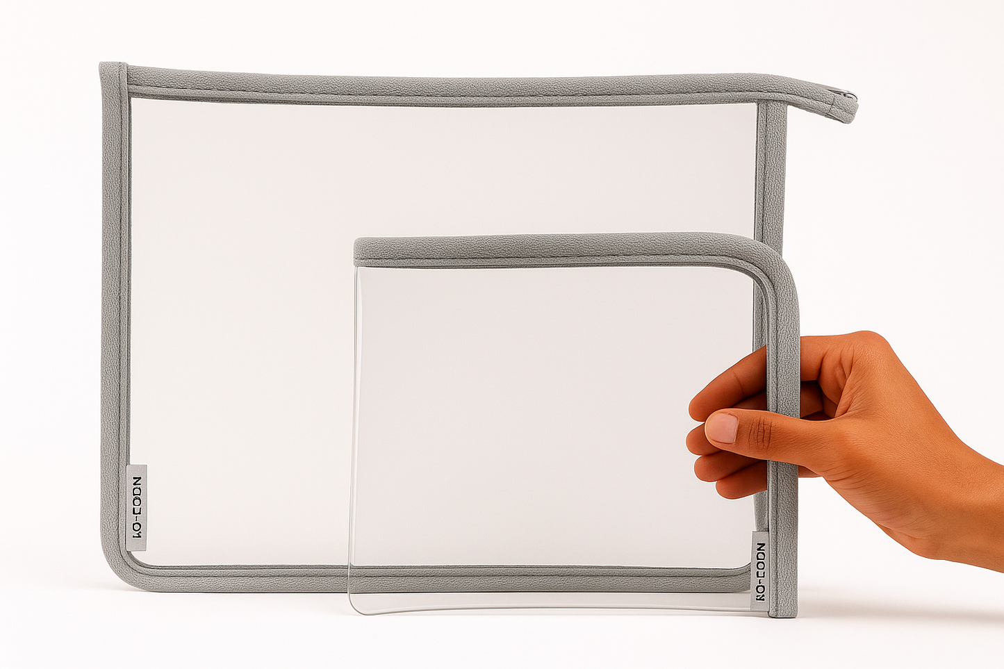 Clear Travel Mat & Zipped Pouch