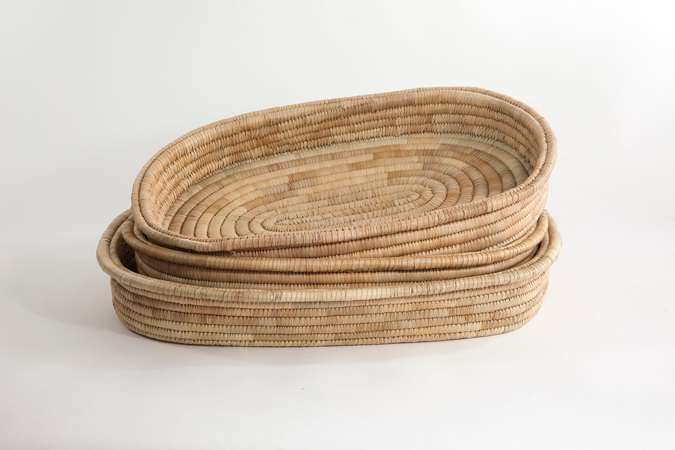 Baby Changing Basket (75x45cm) KO-COON Natural Collection - with quilted cotton changing mat (ETA 2 weeks)