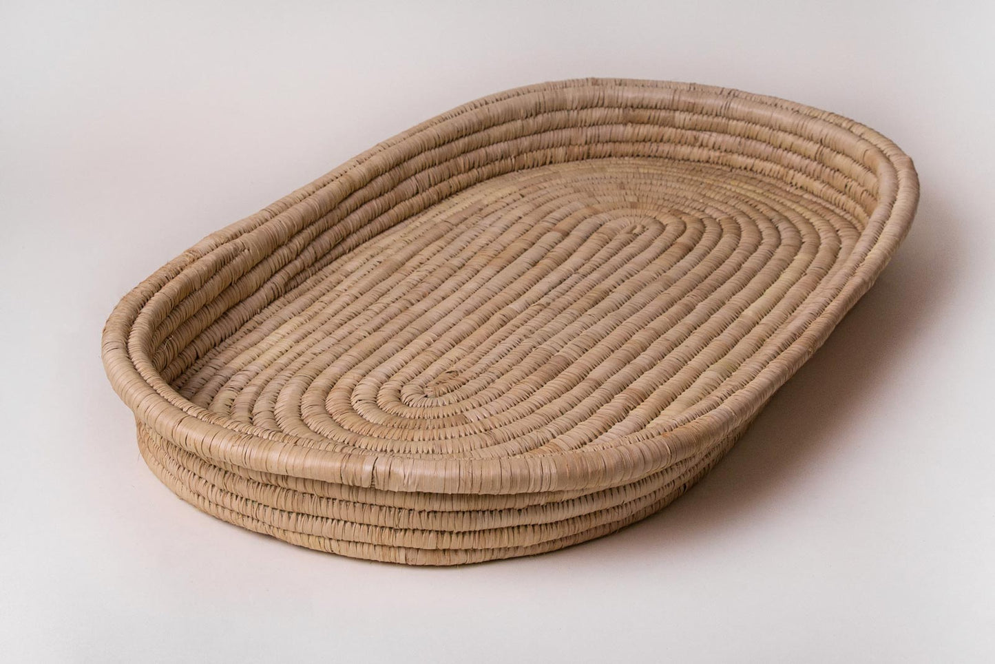 Baby Changing Basket (75x45cm) KO-COON Natural Collection - with quilted cotton changing mat (ETA 2 weeks)