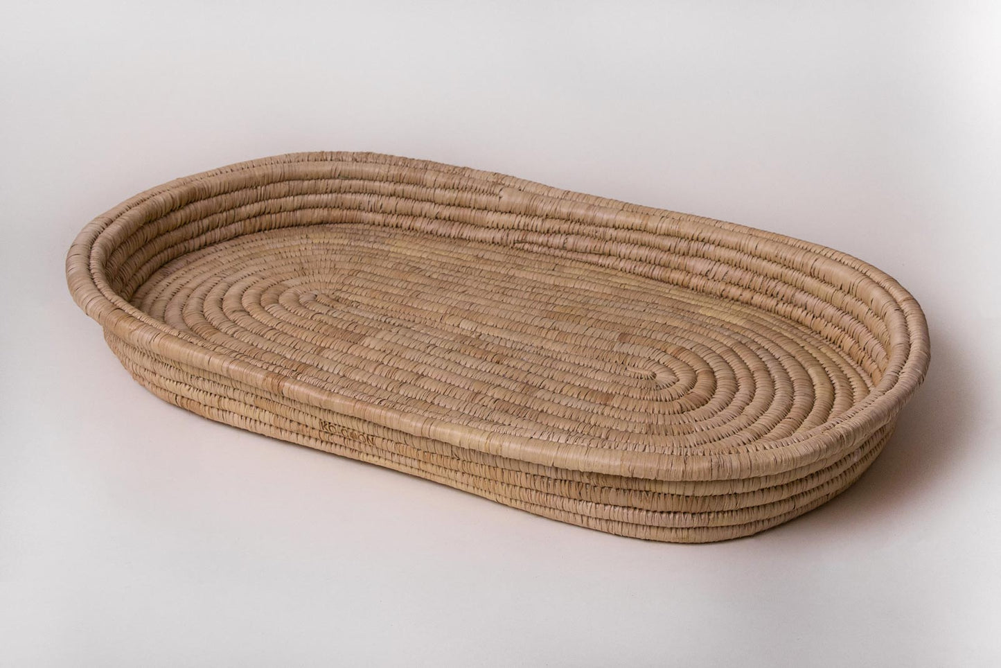 Baby Changing Basket (75x45cm) KO-COON Natural Collection - with quilted cotton changing mat (ETA 2 weeks)