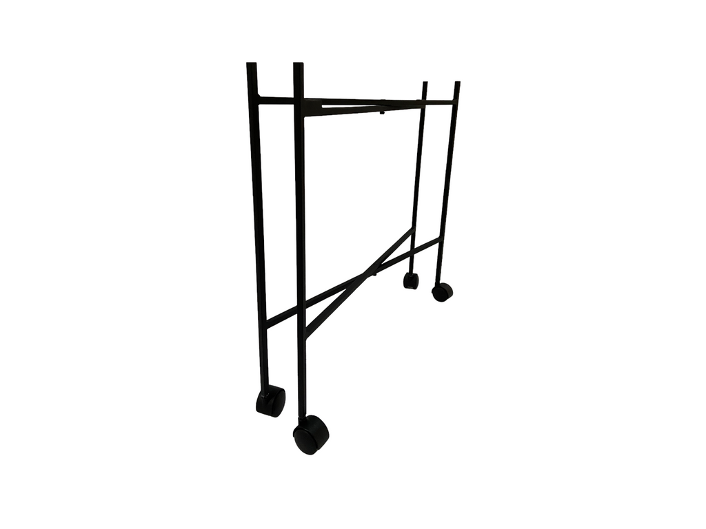 Moses basket and 2 Tier steel frame SET Timeless with Black leather ha