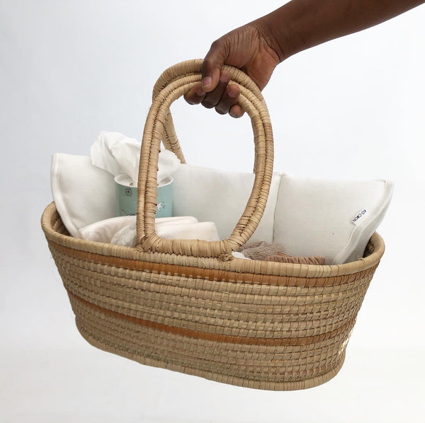 Nappy Basket / Doll & Teddy Moses basket - Natural collection