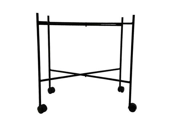 Moses basket and 2 Tier steel frame SET Timeless with Black leather handles