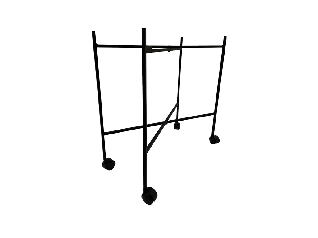 Moses basket and 2 Tier steel frame SET Timeless with Black leather ha