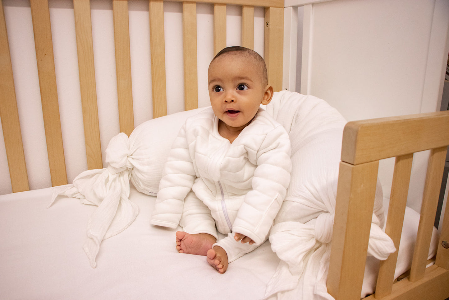 Wool Pillow 3in1 (Feeding pillow / Pregnancy cushion / Body pillow) with removable cover