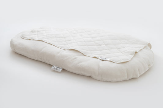 PUDDLE PAD – Merino Wool PROTECTOR for Moses Mattress / Pram / Car Seat