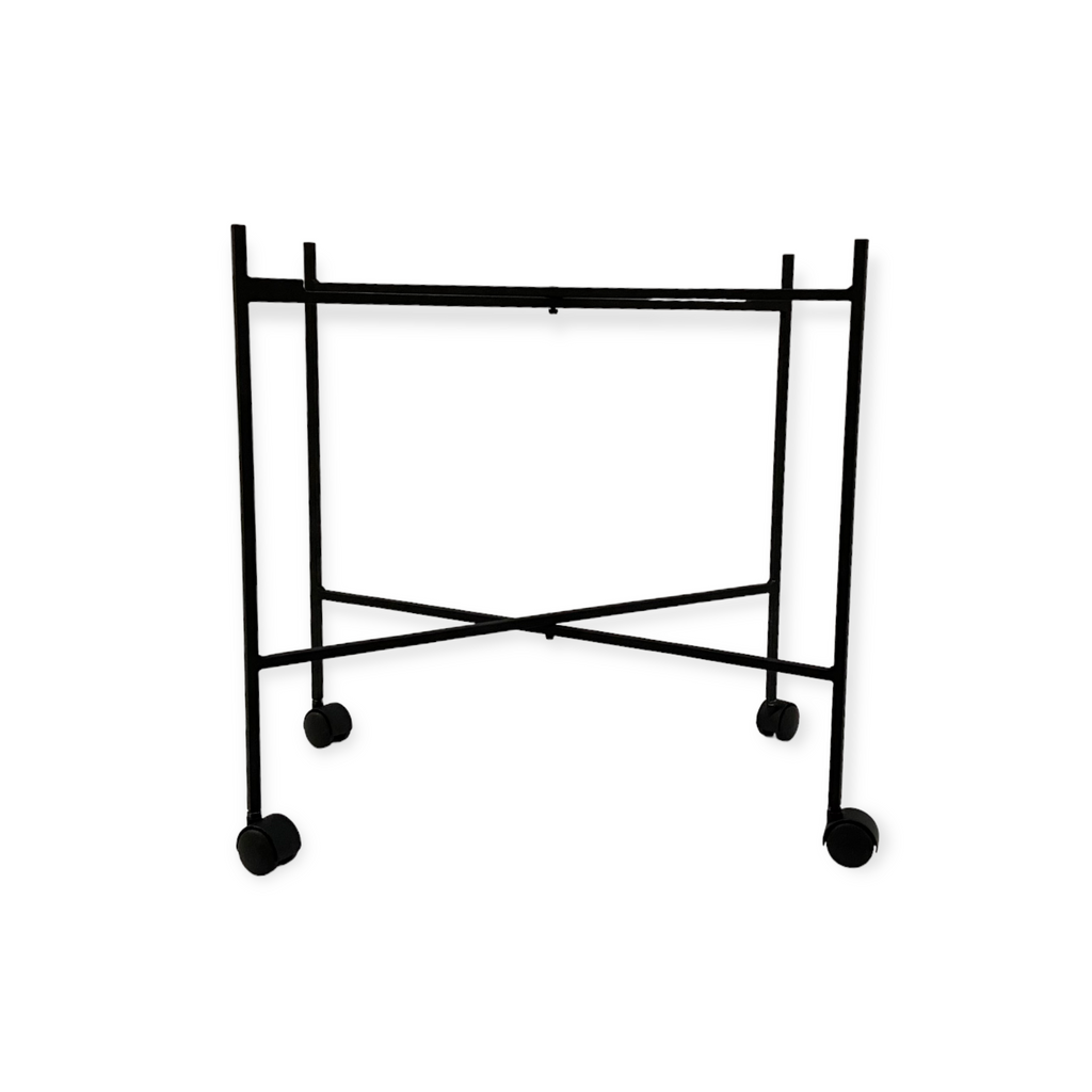 Moses basket and 2 Tier steel frame SET Timeless with Black leather ha