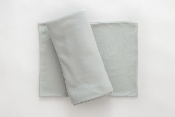 Toddler duvet cover set - soft double knit jersey cotton (100x140cm, 40x30cm)